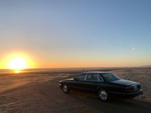 I had to dig her out of the sand shortly after this. I look back on this and laugh.