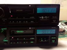 What happened in comparison what was

The top radio is also lit. Some difference in color and brightness due to the camera, in reality almost everything is the same.