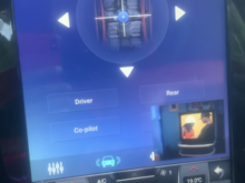 Jaguar XK Tesla Screen