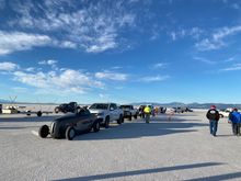 Racers gathering up for the World Finals on September 29th at Bonneville Speedway. Was $20 dollars for the day. Quite worth it for a day to spectate. 
