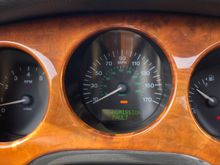 Light that came on after knocking. 