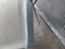Now cured, prep for paint now….sand sand sand.