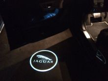 The finished product. It turns on with either the remote unlock button from the fob or by just pulling the handle to open the locked door (as long as your car has the full keyless system.