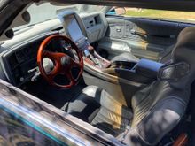 10.4 tesla panel and hi fi stereo with a 2012 La Crosse center console integrated floor shift 
Car is silly fast 