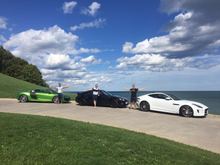 Couple of shots from the beach in Toronto