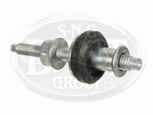 Studs with fixed shuttle. Eight in total.