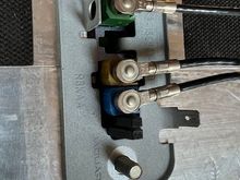 Once the panel is free, you will find data cables attached to the antenna that must be unplugged before you can remove the panel and access the antenna