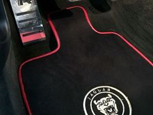 chrome pedals and custom made floor mats