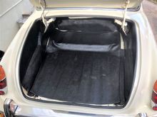 This is actually the boot space without the boot box in place.