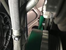 bottom up new pulley installed!