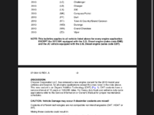 Oat(wss...b44) and hoat (wss b51) are not mixable. chrysler buletin above