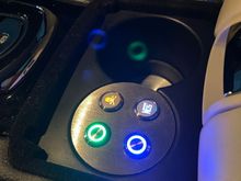Made a insert for cupholder to my needed buttons,, can close armrest