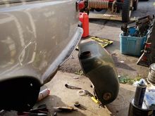 Gas tanks removal