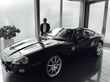 Jaguar Classic XKR at Castle Bromwich plant 110 miles on clock