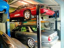 HAPP25 4 Post Storage Hoist