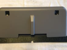 HMSL mounted to ABS frame, with cover installed, bottom view.