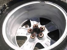 Took at least an hour per wheel