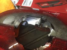 Dremel out the interior