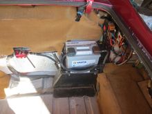 All replaced ready for the tank clamp and battery cover to be fitted
