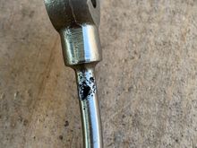 58 years does a hole make in metal!!  Any repair suggestions?  