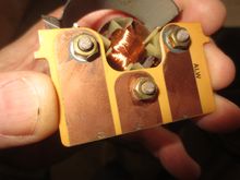 Board attached to guage
