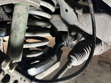 Pic from with new arm in place...