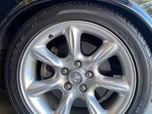 Front passenger side after test drive (after reset)