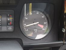 Success! The Tacho is working but in order to Test the Speedo I needed to have a Test Drive