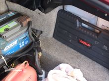 Boot/Trunk lights are Shining and its looking good 'so far' but will She Start?