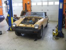 77MG Midget I did this summer.