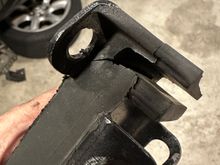 One broken engine mount...