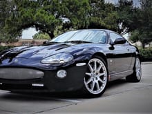        2005 Jaguar XKR Coupe  -  Onyx/Ivory
20" BBS "Montreal" Wheels  -  Philips DTRL