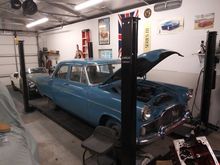 Triumph four post with  '61 Zephyr