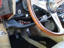 I made this under dash glove tray using fiberglass mold of dash pad.