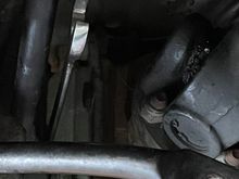 Photo 1; Sway Bar disconnected.  