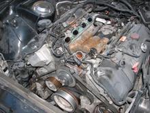 XKR engine strip down and clean