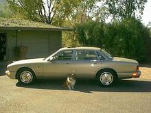 Spencer and my 3rd xj6
