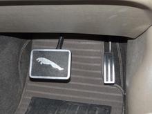 custom aluminum pedal cover