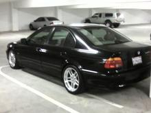 Deep dish 18x9.5 M-Parallel wheels