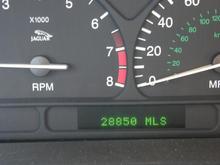 AUTO CHECK report (by Experian) is available for inspection -- but here's the proof of current mileage!