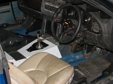 Track car interior (unfinished)
