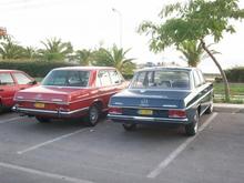 1972 mercedes w114 280 - 1970 mercedes w115 220