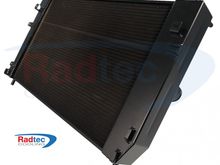Radtec All Aluminum XK8 and XKR Radiator Bumper side 
