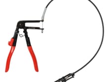 Remote hose clamp pliers
