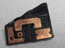 Copper contacts superglued in place