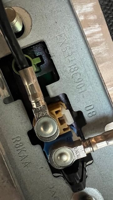 To remove the data cables, you must first access the white release tab. In my case, I had to rotate each cable to get to the release tab ....