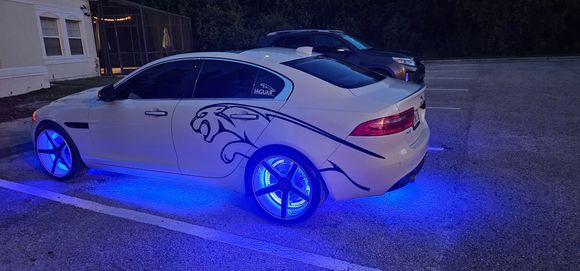 LED under body kit and rim lights added whats tour favorite color