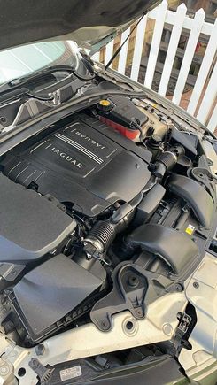 Engine after I cleaned it up.