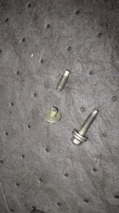 Busted pan bolt