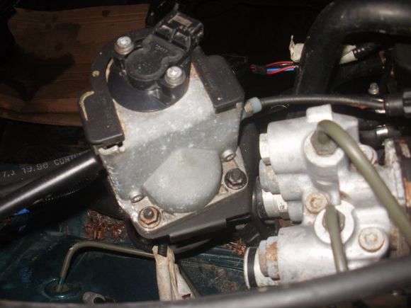 Its a RHD car and the unit is near the ABS unit